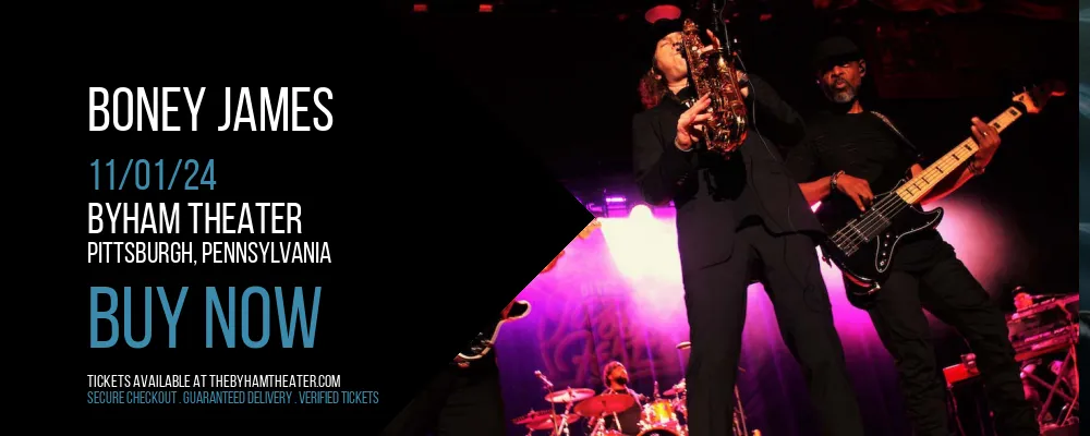 Boney James at Byham Theater